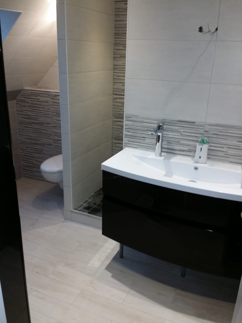 Douche italienne moderne